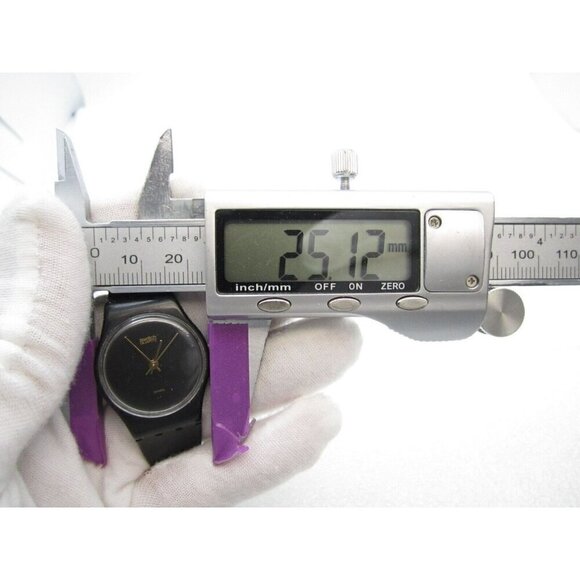 Vtg Women Swatch  Quartz WR Analog 25mm Dial Round Watch (G706) "New Battery" - Picture 2 of 9